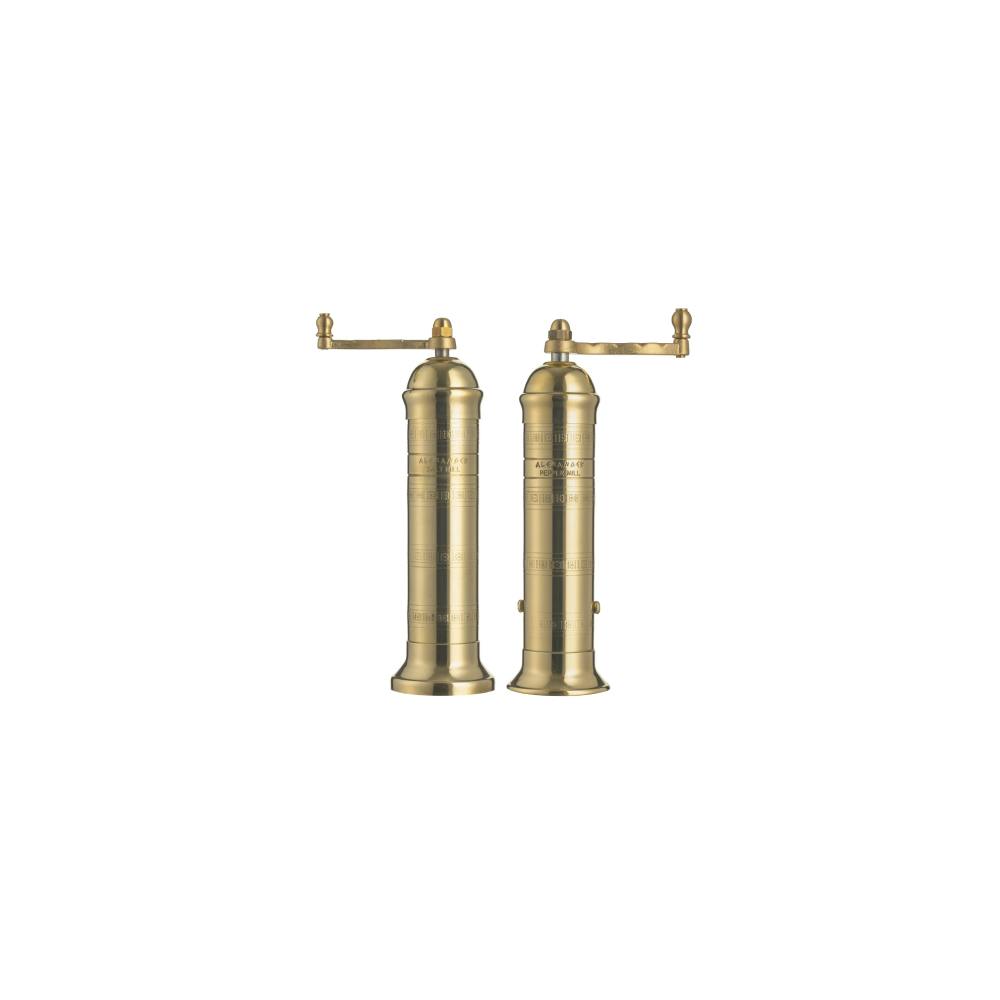 Brass Salt & Pepper Mill Set