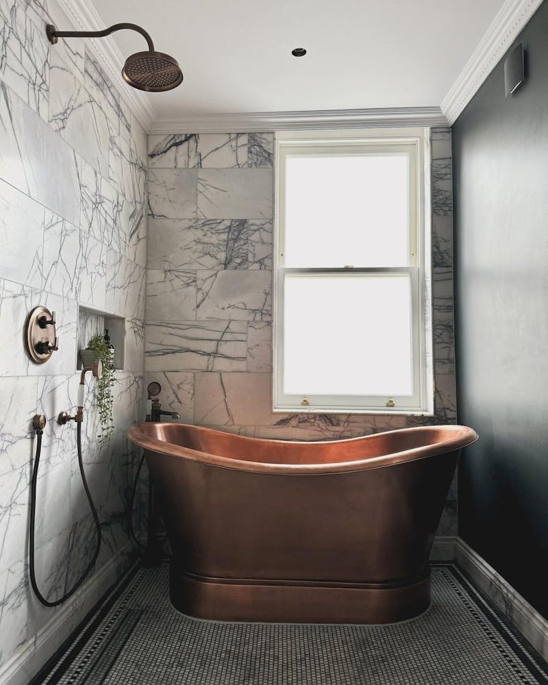 Marble Period Bathroom