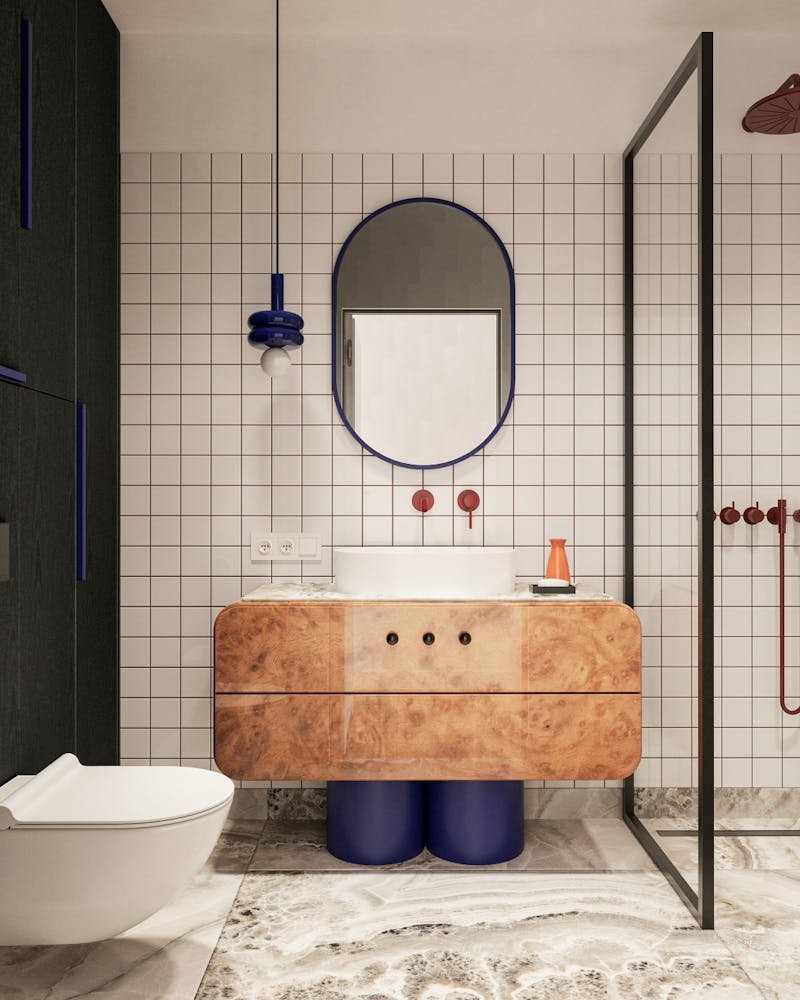 High Gloss  Bathroom