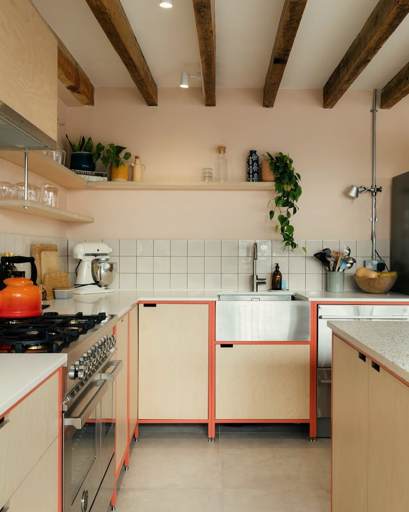 Converted Workshop Industrial Kitchen