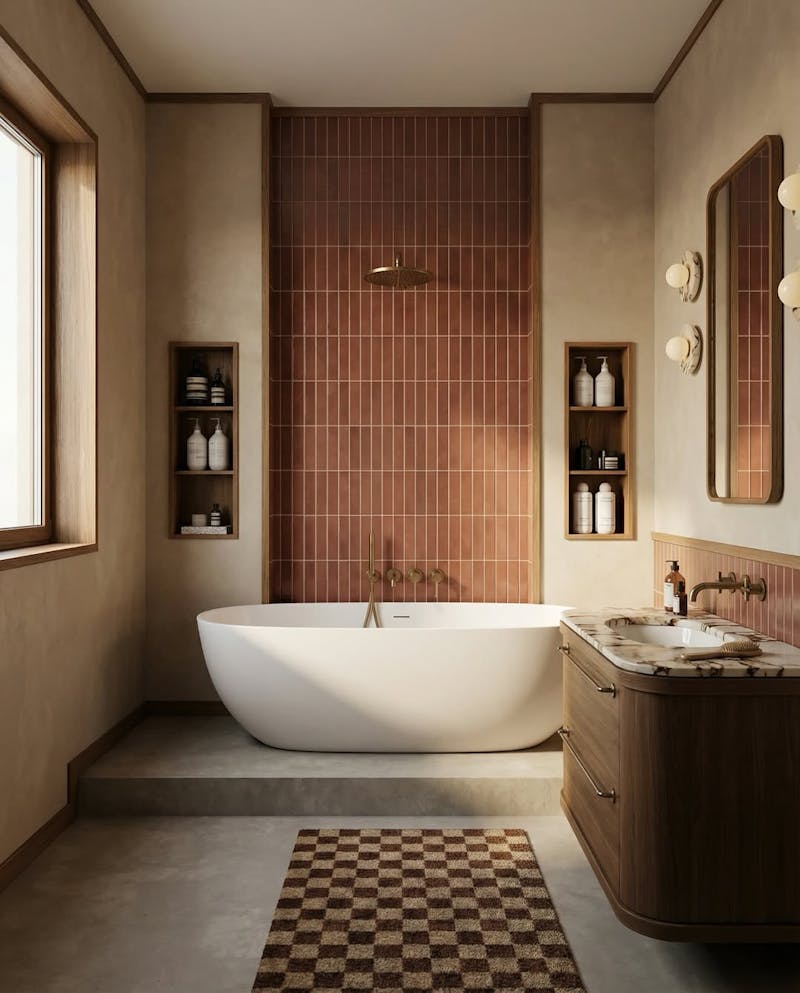 Raised  Bathroom